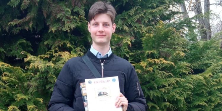 Történelem verseny siker: Hoffmann Botond
