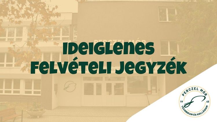 Ideiglenes felvételi jegyzék