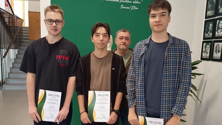 Informatika verseny siker